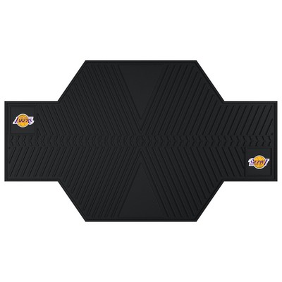 Fan Mats  LLC Los Angeles Lakers Motorcycle Mat Black