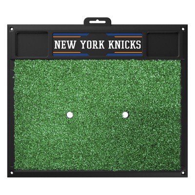 Fan Mats  LLC New York Knicks Golf Hitting Mat Blue