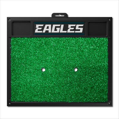 Fan Mats  LLC Philadelphia Eagles Golf Hitting Mat Green