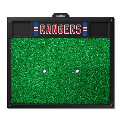 Fan Mats  LLC New York Rangers Golf Hitting Mat Blue