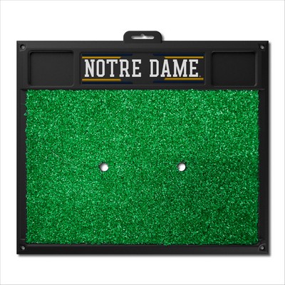Fan Mats  LLC Notre Dame Fighting Irish Golf Hitting Mat Navy
