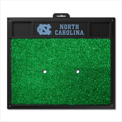 Fan Mats  LLC North Carolina Tar Heels Golf Hitting Mat Blue