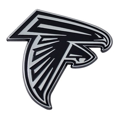 Fan Mats  LLC Atlanta Falcons Chrome Emblem Chrome