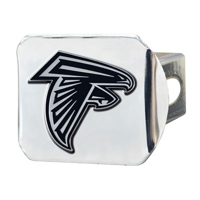 Fan Mats  LLC Atlanta Falcons Hitch Cover Chrome Chrome