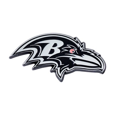 Fan Mats  LLC Baltimore Ravens Chrome Emblem Chrome
