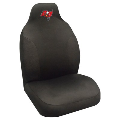 Fan Mats  LLC Tampa Bay Buccaneers Embroidered Seat Cover Black