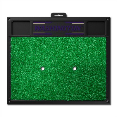 Fan Mats  LLC Washington Huskies Golf Hitting Mat Purple