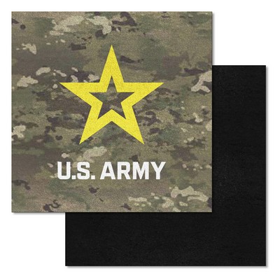 Fan Mats  LLC U.S. Army n/a Team Carpet Tiles Gray