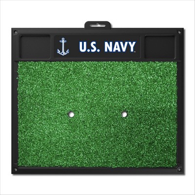 Fan Mats  LLC U.S. Navy n/a Golf Hitting Mat Blue