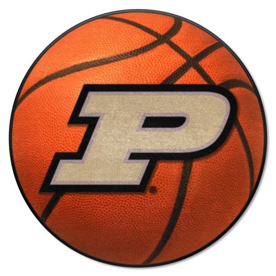 Fan Mats  LLC Purdue Boilermakers Basketball Mat Orange