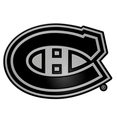 Fan Mats  LLC Montreal Canadiens Chrome Emblem Chrome