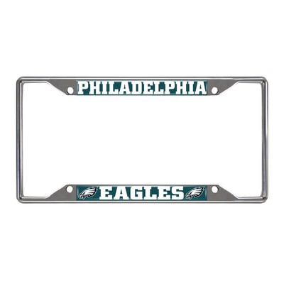 Fan Mats  LLC Philadelphia Eagles License Plate Frame Green