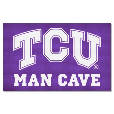 Fan Mats  LLC TCU Horned Frogs Ulti-Mat Man Cave Purple