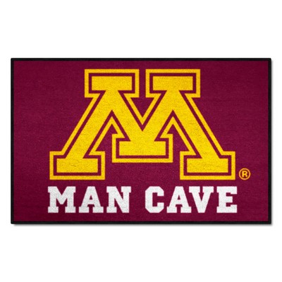 Fan Mats  LLC Minnesota Golden Gophers Starter Mat Man Cave Maroon