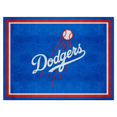Fan Mats  LLC Los Angeles Dodgers 8x10 Rug Blue