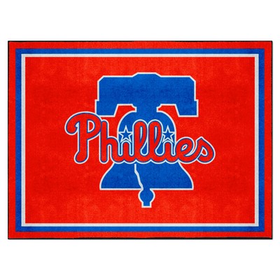 Fan Mats  LLC Philadelphia Phillies 8x10 Rug Red