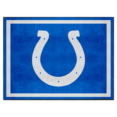 Fan Mats  LLC Indianapolis Colts 8ft. x 10 ft. Plush Area Rug Blue