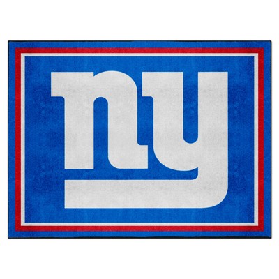 Fan Mats  LLC New York Giants 8x10 Rug Dark Blue