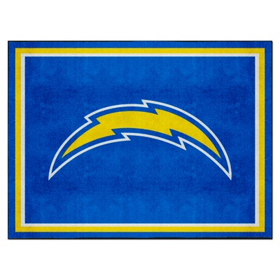 Fan Mats  LLC Los Angeles Chargers 8ft. x 10 ft. Plush Area Rug Navy