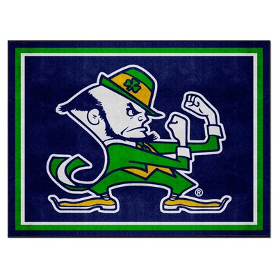 Fan Mats  LLC Notre Dame Fighting Irish 8x10 Rug Navy