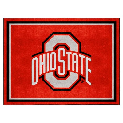 Fan Mats  LLC Ohio State Buckeyes 8x10 Rug Red