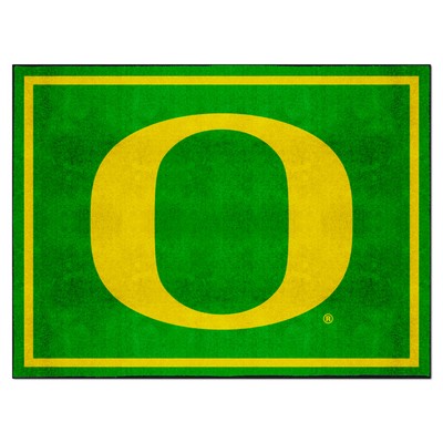 Fan Mats  LLC Oregon Ducks 8x10 Rug Green