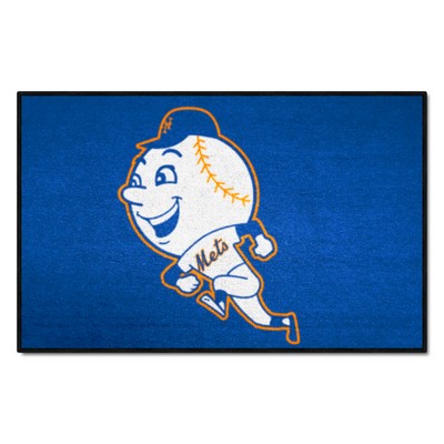 Fan Mats  LLC New York Mets Starter Mat Accent Rug - 19in. x 30in.2014 Blue
