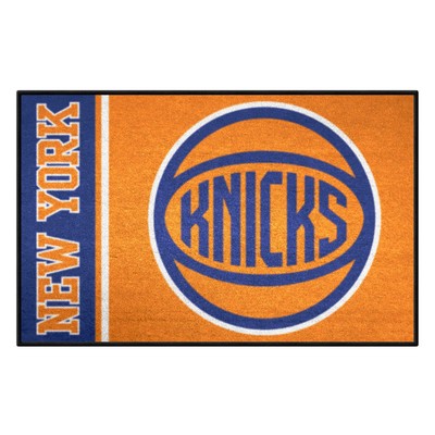 Fan Mats  LLC New York Knicks Starter Mat Uniform Orange