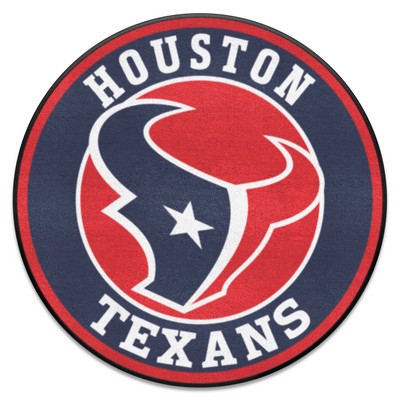 Fan Mats  LLC Houston Texans Roundel Mat Red