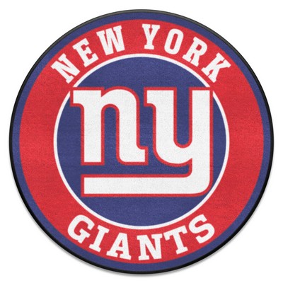 Fan Mats  LLC New York Giants Roundel Mat Red