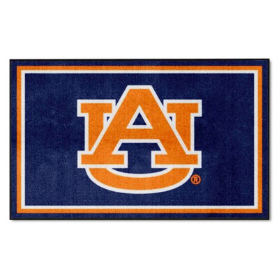 Fan Mats  LLC Auburn Tigers 4x6 Rug Navy