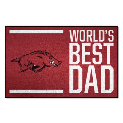 Fan Mats  LLC Arkansas Razorbacks Starter Mat Maroon