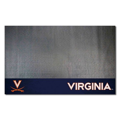 Fan Mats  LLC Virginia Cavaliers Grill Mat Navy