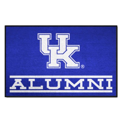 Fan Mats  LLC Kentucky Wildcats Starter Mat Alumni Blue