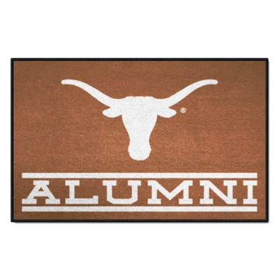 Fan Mats  LLC Texas Longhorns Starter Mat Accent Rug - 19in. x 30in. Alumni Starter Mat Orange