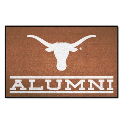 Fan Mats  LLC Texas Longhorns Starter Mat Alumni Orange