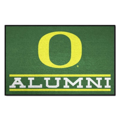 Fan Mats  LLC Oregon Ducks Starter Mat Alumni Green