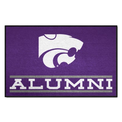 Fan Mats  LLC Kansas State Wildcats Starter Mat Accent Rug - 19in. x 30in. Alumni Starter Mat Purple