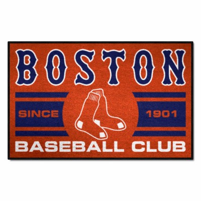 Fan Mats  LLC Boston Red Sox Starter Mat Uniform Navy
