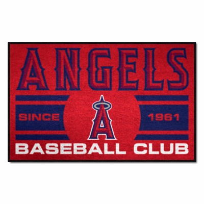 Fan Mats  LLC Los Angeles Angels Starter Mat Uniform Red
