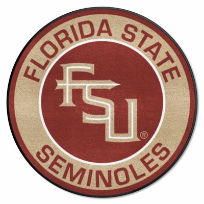 Fan Mats  LLC Florida State Seminoles Roundel Mat Garnet