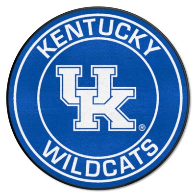 Fan Mats  LLC Kentucky Wildcats Roundel Rug - 27in. Diameter Blue