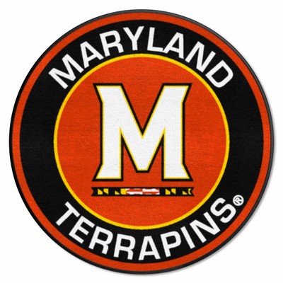 Fan Mats  LLC Maryland Terrapins Roundel Mat Red