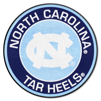Fan Mats  LLC North Carolina Tar Heels Roundel Rug - 27in. Diameter Blue