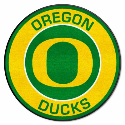 Fan Mats  LLC Oregon Ducks Roundel Mat Green