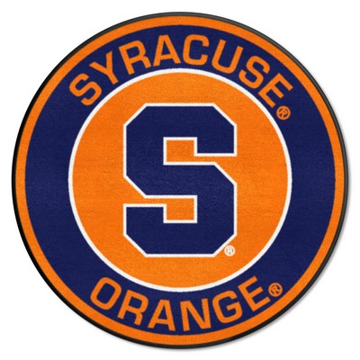 Fan Mats  LLC Syracuse Orange Roundel Rug - 27in. Diameter Orange