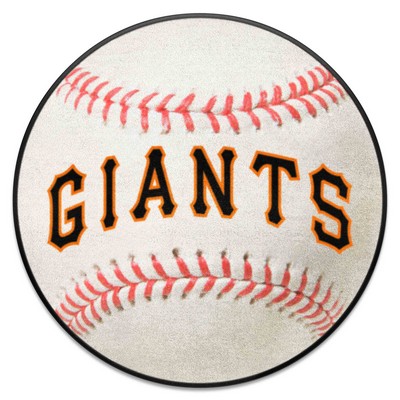 Fan Mats  LLC New York Giants Baseball Mat Retro White