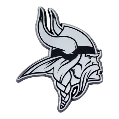 Fan Mats  LLC Minnesota Vikings Chrome Emblem Chrome