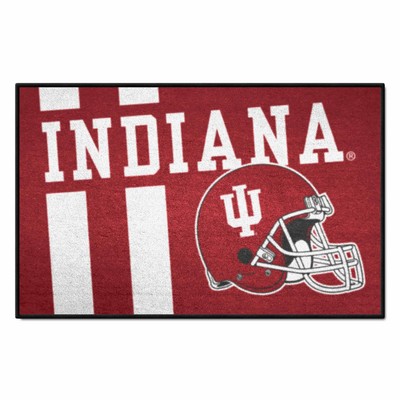 Fan Mats  LLC Indiana Hooisers Starter Mat Uniform Crimson