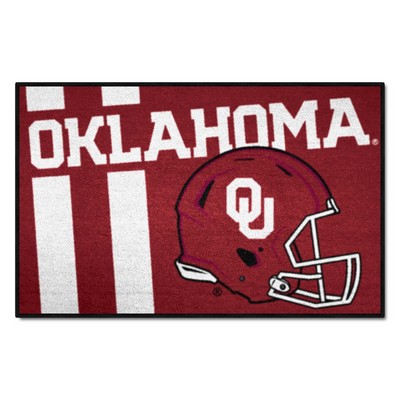 Fan Mats  LLC Oklahoma Sooners Starter Mat Uniform Crimson